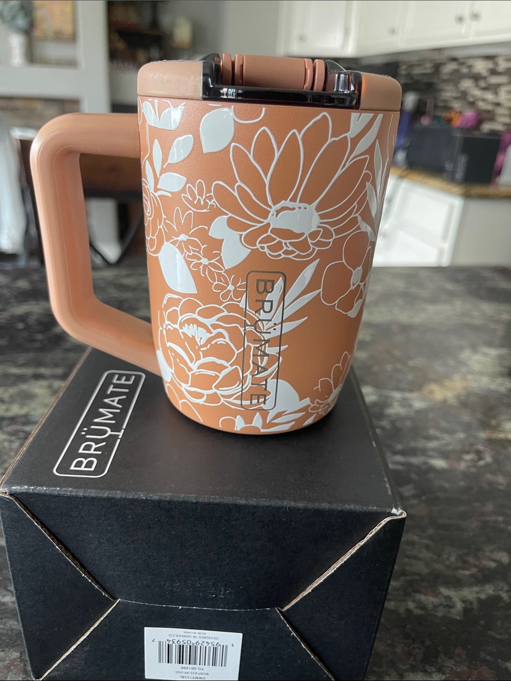BrüMate Muv 15 oz  limited edition sandstone bloom Travel Mug with